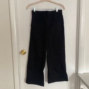 Everlane Wide Leg Black Pant